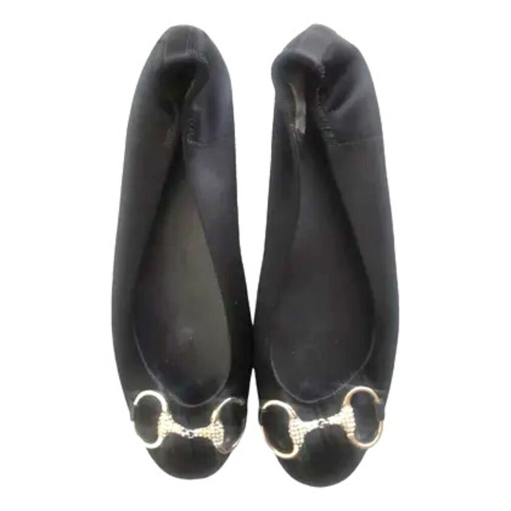 Gucci Satin Ballet Flats - Picture 1 of 10